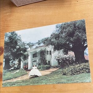 Vintage Southern Mansion Postcard